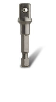 DRIVE BIT ADAPTOR 1/4 HEX - 3/8 SQUARE X 50 MM 